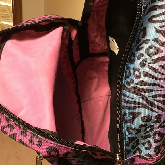 GLOBAL DEGREE Backpack, black/pink/blue - Picture 8 of 12